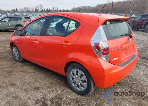 2012 Toyota Prius C Three z USA, uszkodzony, nr VIN JTDKDTB39C1022194
